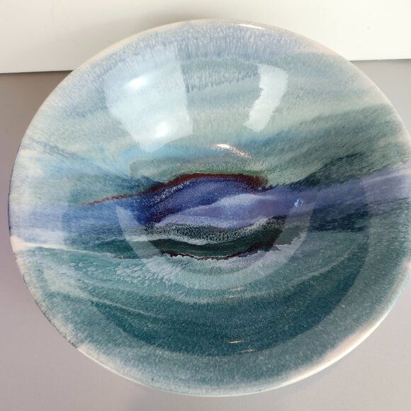 Cathy & David Robinson Signed Studio Pottery Bowl NH League of Craftsmen - Picture 2 of 8